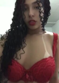 Deliciosa morena en lencería+ vídeo Hot 2