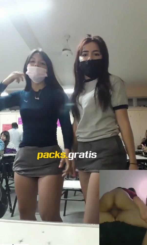 Par De Colegialas Son Filtradas Cogiendo 10