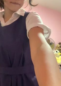 Minita Estudiante Llego Con Muchas Ganas De Tocarse 7