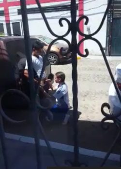 Colegiala Pillada En Las Afueras Del Colegio 3