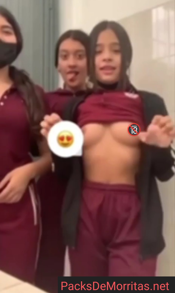 Colegialas Mostrando Todo En El Baño De La Escuela+ Vídeo Viral 10