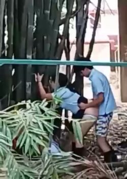 Estudiante culona dando panocha donde sea 16