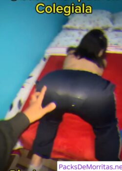 Colegiala engañada Mamando y cogiendo full 9